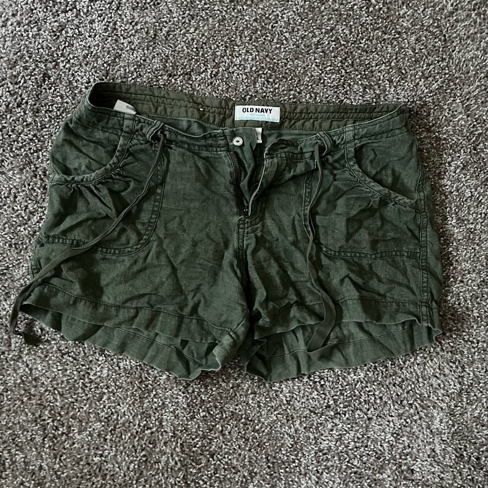 Linen shorts